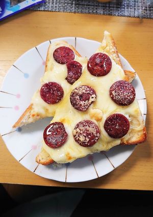じゃがりこピザトースト 432流-レシピのメイン写真