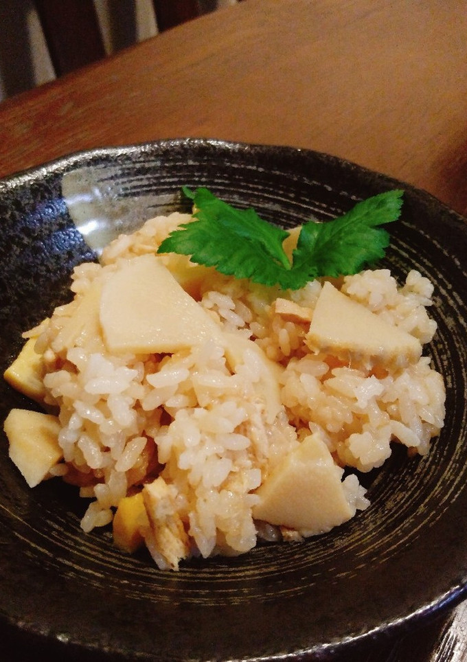 昔ながらの～筍ごはん-レシピのメイン写真