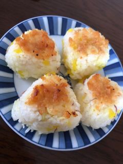 夏おにぎり ミョウガたくあん-レシピのメイン写真