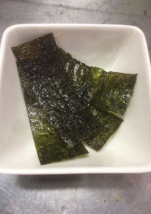 焼きのりを無理やり韓国のりにする方法-レシピのメイン写真