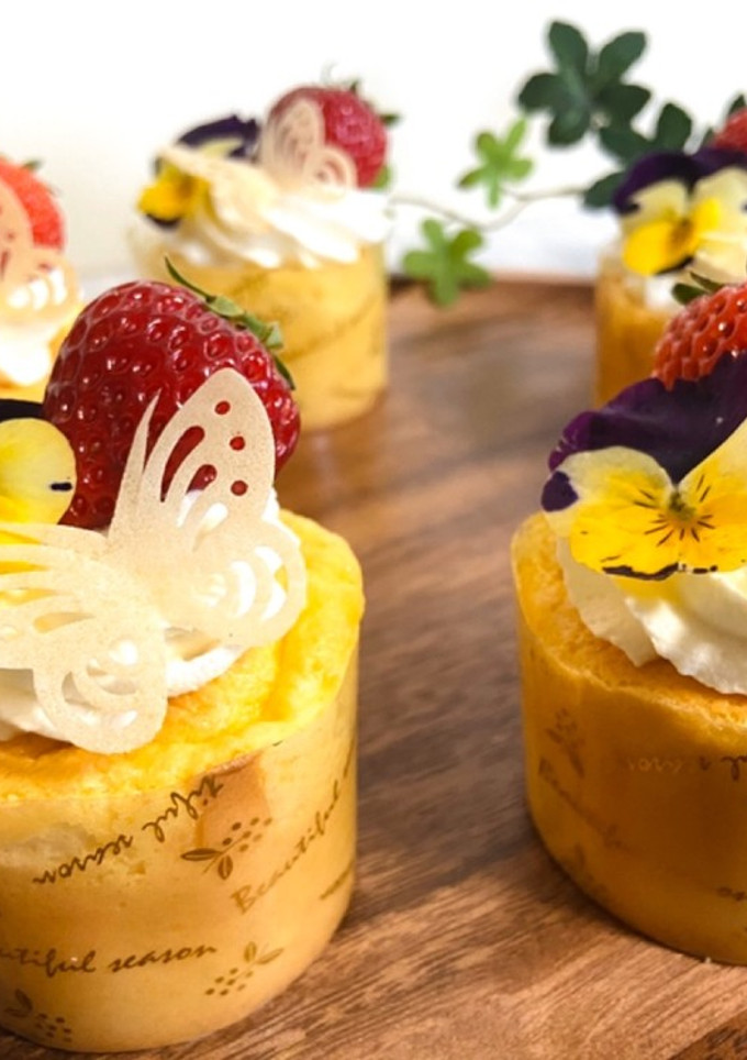 簡単！素敵！春巻きの皮で蝶々-レシピのメイン写真
