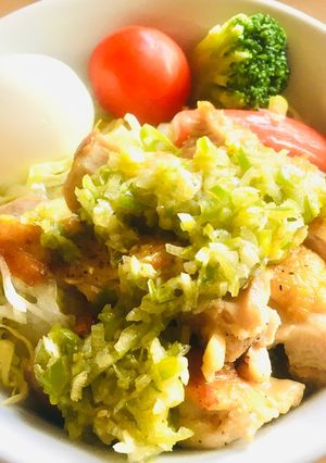 ねぎ塩ダレのチキンソテー-レシピのメイン写真