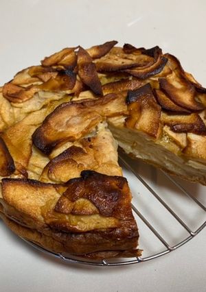 ガトーインビシブル風☆簡単リンゴケーキ！-レシピのメイン写真