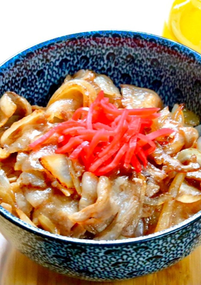 エバラ生姜焼きのタレで豚丼　簡単・時短！-レシピのメイン写真