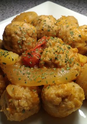 超簡単【スペイン料理】アルボンディガス-レシピのメイン写真