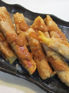 たけのこの豚肉巻き-レシピのメイン写真
