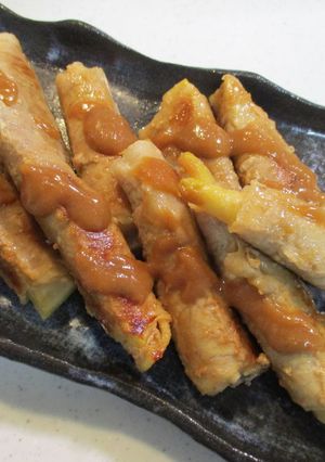 たけのこの豚肉巻き-レシピのメイン写真
