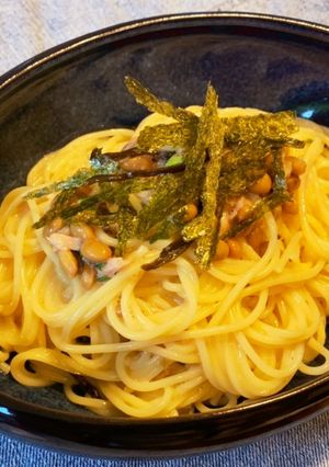 和風♪納豆ツナパスタ-レシピのメイン写真