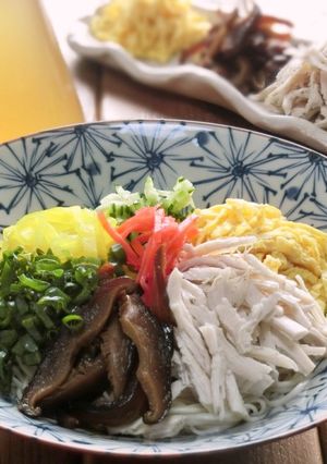 鶏飯風そうめん-レシピのメイン写真