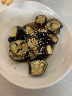 電子レンジのみで!茄子の中華蒸し-レシピのメイン写真