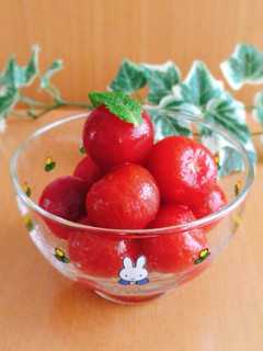 ミニトマトハニーマリネ-レシピのメイン写真