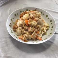 รูปของ 新玉ねぎとおからのヘルシー炒め