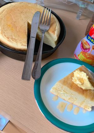 ぐりとぐら ふっくらパンケーキ-レシピのメイン写真