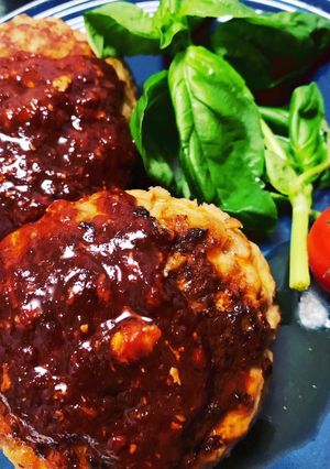 手ごねチーズインハンバーグ-レシピのメイン写真