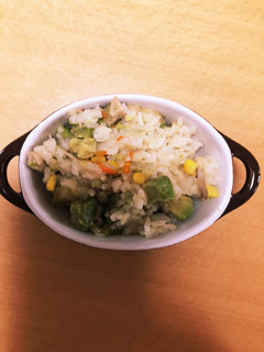 アボカドの炊き込みご飯!-レシピのメイン写真