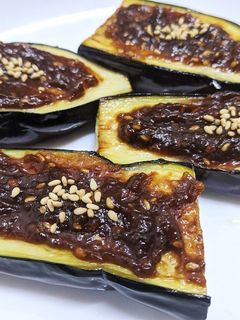 揚げない☆ナスの味噌田楽-レシピのメイン写真