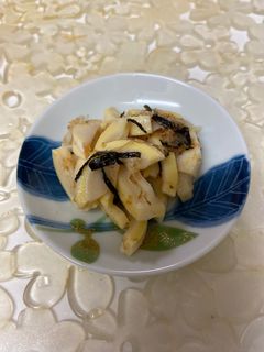 筍の梅肉和え-レシピのメイン写真