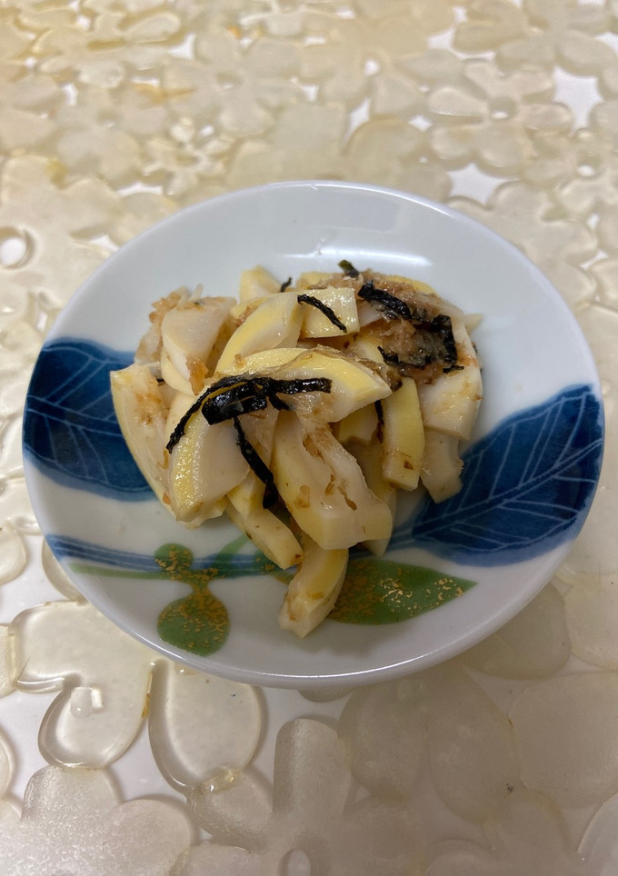 筍の梅肉和え-レシピのメイン写真
