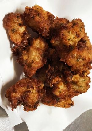 蓮根とジャガイモのもっちり揚げ-レシピのメイン写真