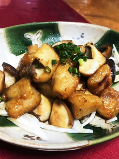 超簡単 白身魚と椎茸のバターソテー!!-レシピのメイン写真
