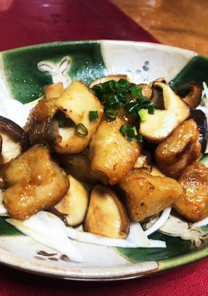 超簡単　白身魚と椎茸のバターソテー！！-レシピのメイン写真
