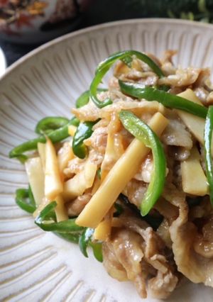 簡単☆たっぷりたけのこの青椒肉絲-レシピのメイン写真