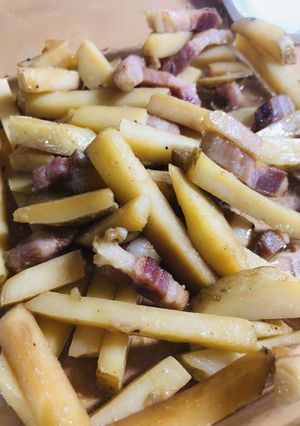 ホットクック 新じゃがとベーコンの炒め物-レシピのメイン写真