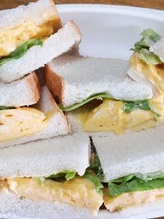 卵焼きサンドイッチ-レシピのメイン写真