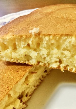 ミックス粉が無い!粉から作るホットケーキ-レシピのメイン写真