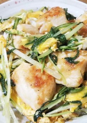 簡単親子丼風-レシピのメイン写真