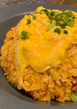 簡単☆黄金のキムチ炒飯-レシピのメイン写真