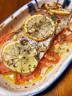 鯛のオーブン焼き〜アクアパッツァ風〜-レシピのメイン写真