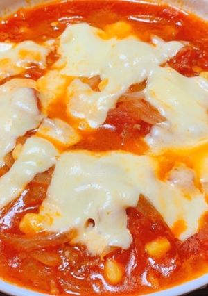牡蠣フライのトマト煮込み-レシピのメイン写真