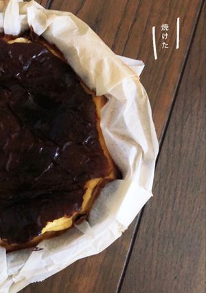 バスクチーズケーキ-レシピのメイン写真