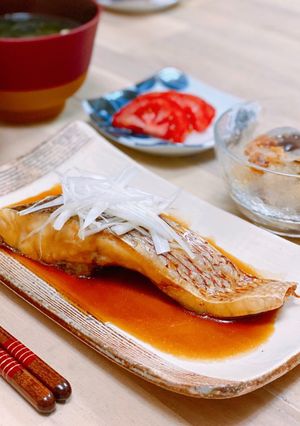 絶品☆魚臭くない鯛の煮付け-レシピのメイン写真