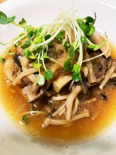 キノコたっぷりおろしハンバーグ-レシピのメイン写真