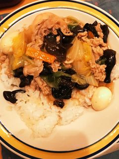すぐできる!簡単中華丼!(4人分)-レシピのメイン写真