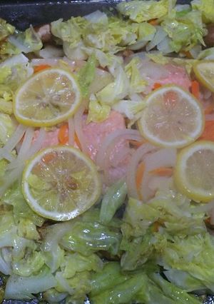 【ホットプレートで放置】鮭のレモン醤油焼-レシピのメイン写真