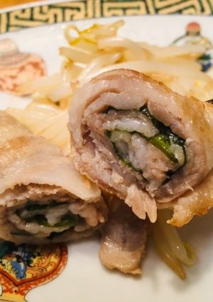 調理10分でご馳走ご飯！豚肉の大葉巻き-レシピのメイン写真