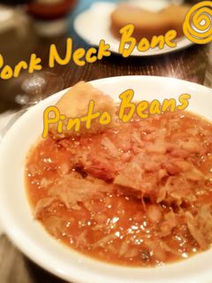 PorkNeckBones&Beans-レシピのメイン写真