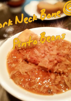 PorkNeckBones&Beans-レシピのメイン写真
