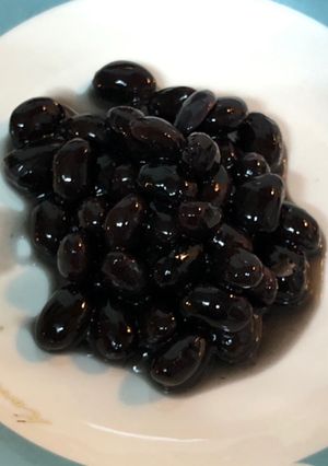 簡単ふっくら煮詰めない黒豆（甘煮）-レシピのメイン写真