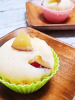 幸せの…♡さつまいも蒸しパン-レシピのメイン写真