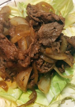 ヘルシーさっぱり超簡単☆焼肉サラダ-レシピのメイン写真