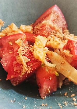 トマトと穂先メンマのおつまみ-レシピのメイン写真