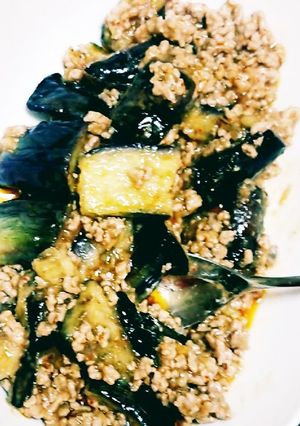 本格麻婆茄子(カロリー無視！)-レシピのメイン写真