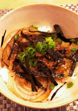 淡路島玉ねぎ牛丼-レシピのメイン写真
