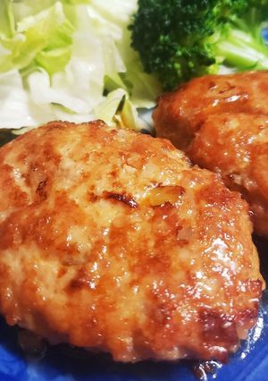 ふんわりつくねバーグ-レシピのメイン写真