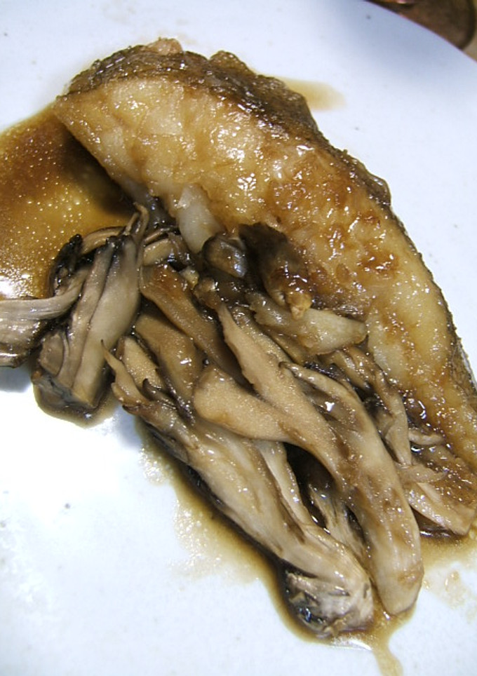 かれいと舞茸の照り煮-レシピのメイン写真
