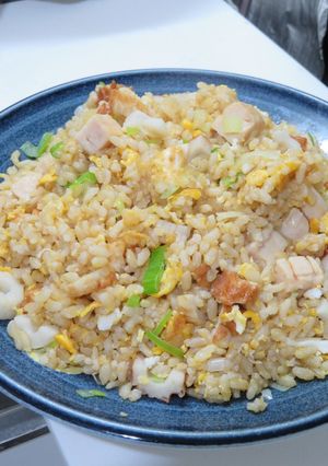 ダイエット中に食べたい発芽米の美味な炒飯-レシピのメイン写真